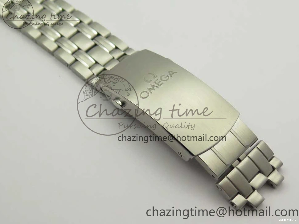 0113 Effortless 2018 Seamaster Diver 300M OMF Best Edition Blue Ceramic Gray Dial on SS Bracelet A8800 (Black Balance Wheel) 7958